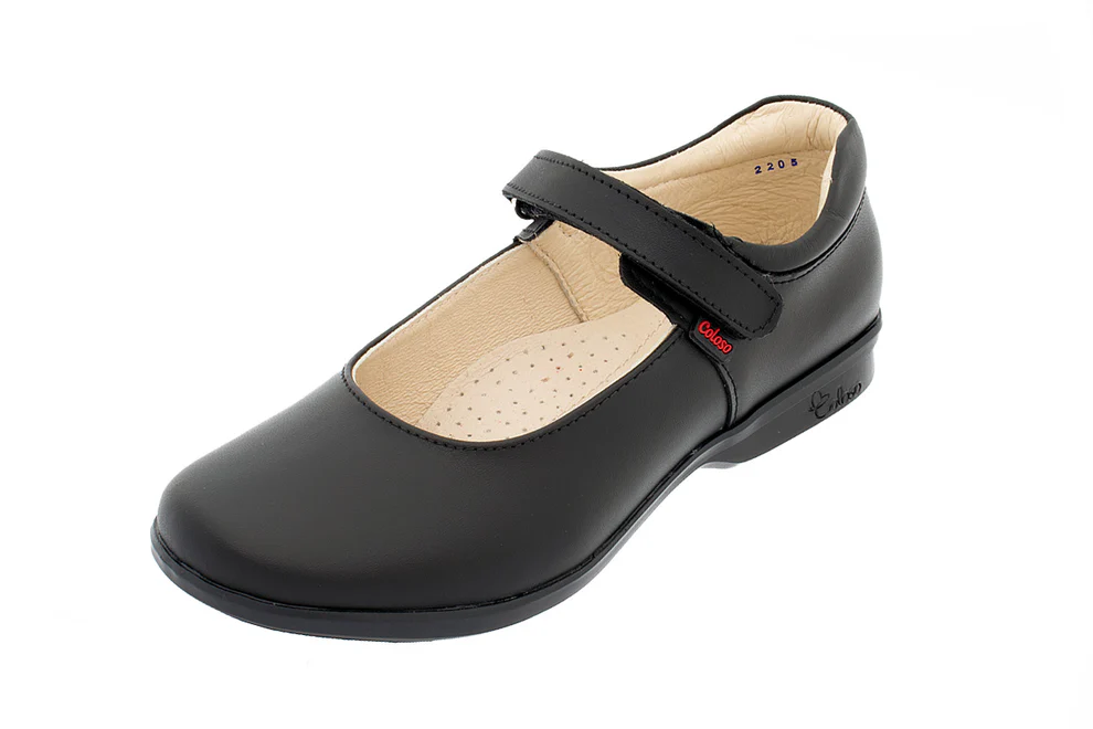 Zapato Escolar 1321504 Piel Negra Niña