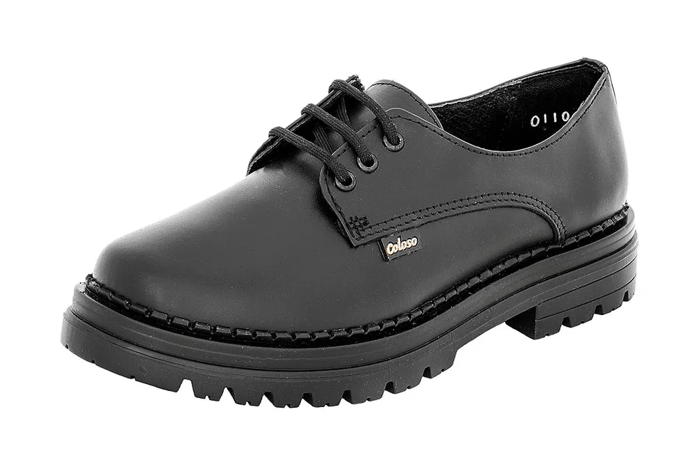 Zapato Escolar 1343311 Piel Negra Niña