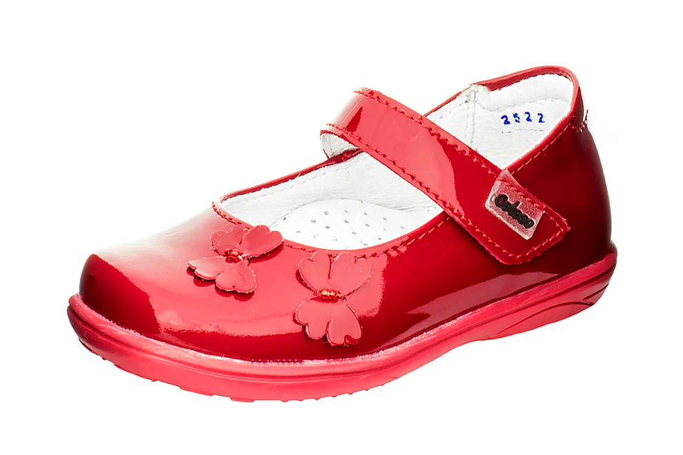Zapato 340006 Charol Rojo Niña