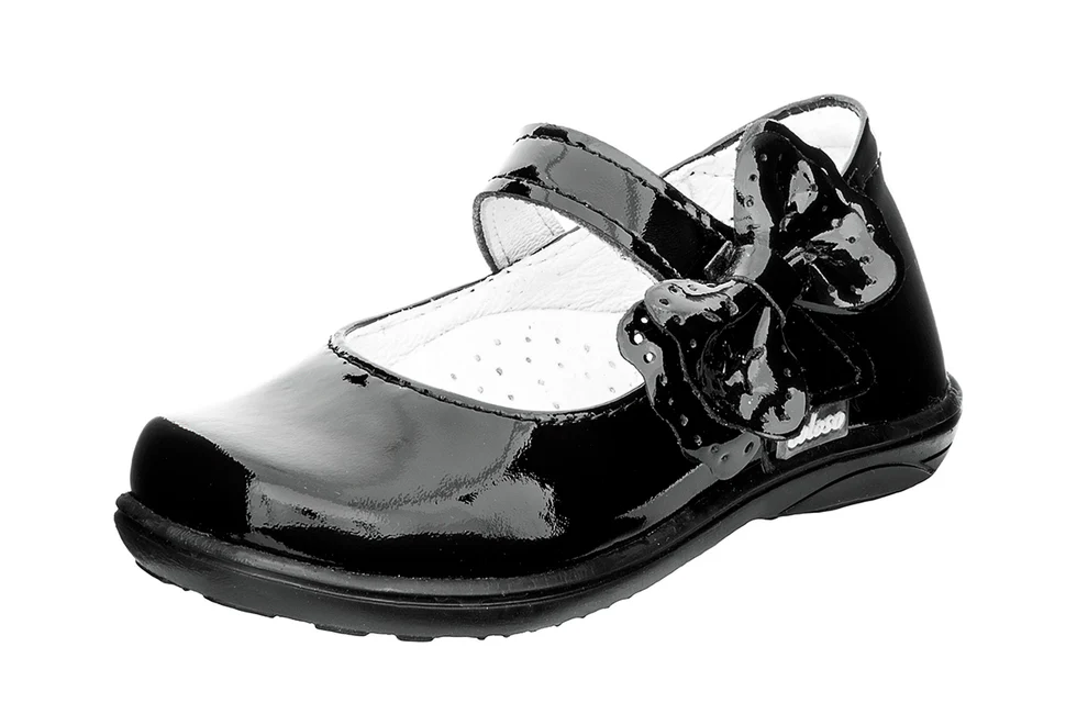 Zapato 345905 Charol Negro Niña