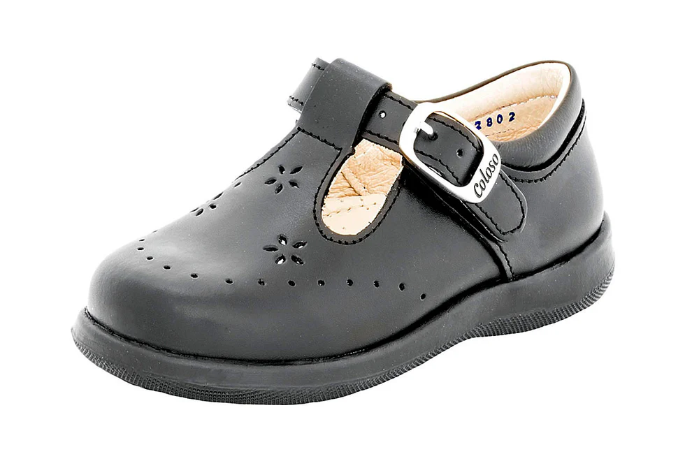 Zapato Escolar 41301 Piel Negra Niña