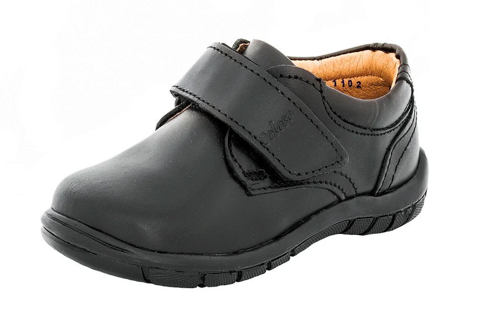 Zapato Escolar 46005 Piel Negro Niño