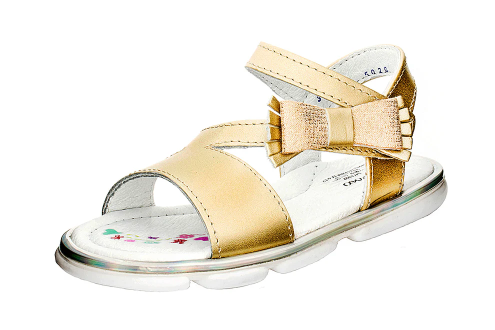 Sandalia 502002 Piel Oro Niña