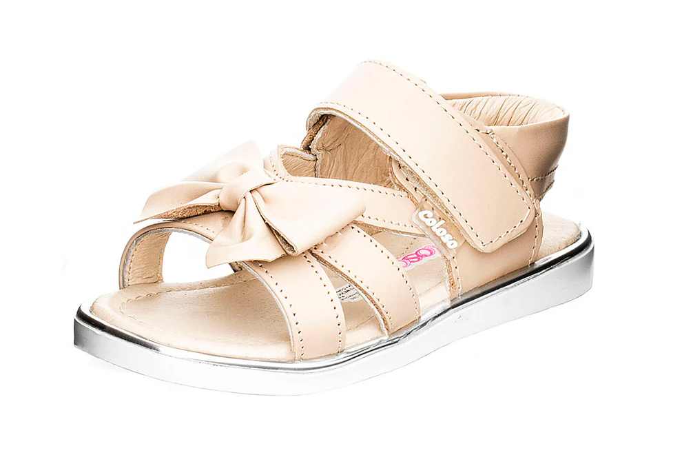 Sandalia 504302 Piel Beige Niña