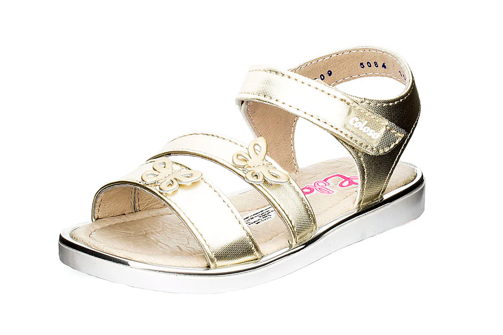 Sandalia 508406 Piel Oro Niña