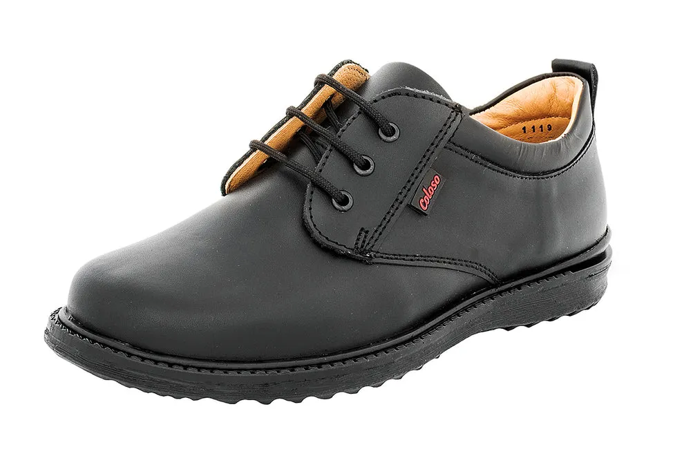 Zapato Escolar 568108 Piel Negra Niño