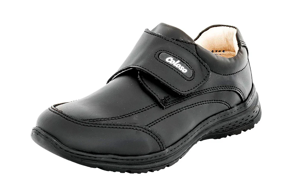 Zapato Escolar 580306 Piel Negra Niño