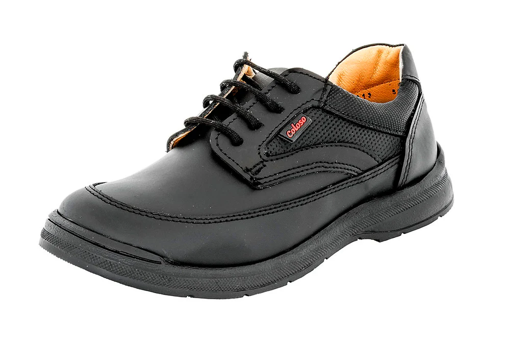 Zapato Escolar 583306 Piel Negra Niño