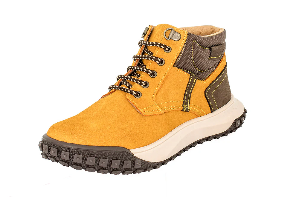 Bota 594104 Gamuza Mostaza Niño