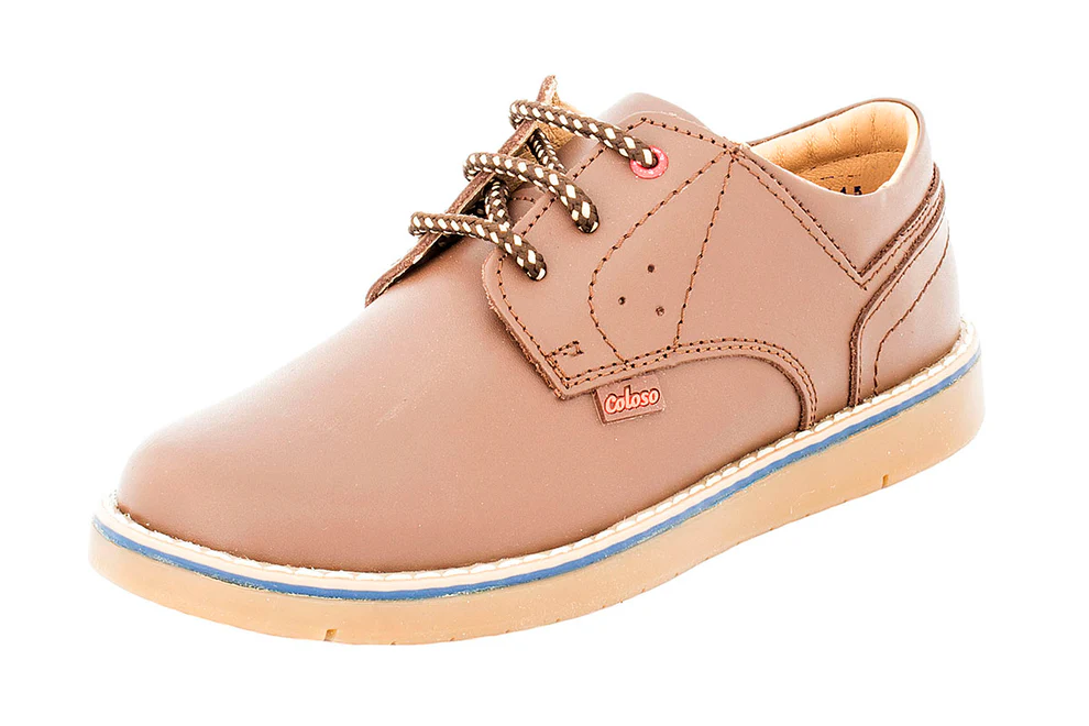 Zapato 600304 Casual Piel Nuez Niño