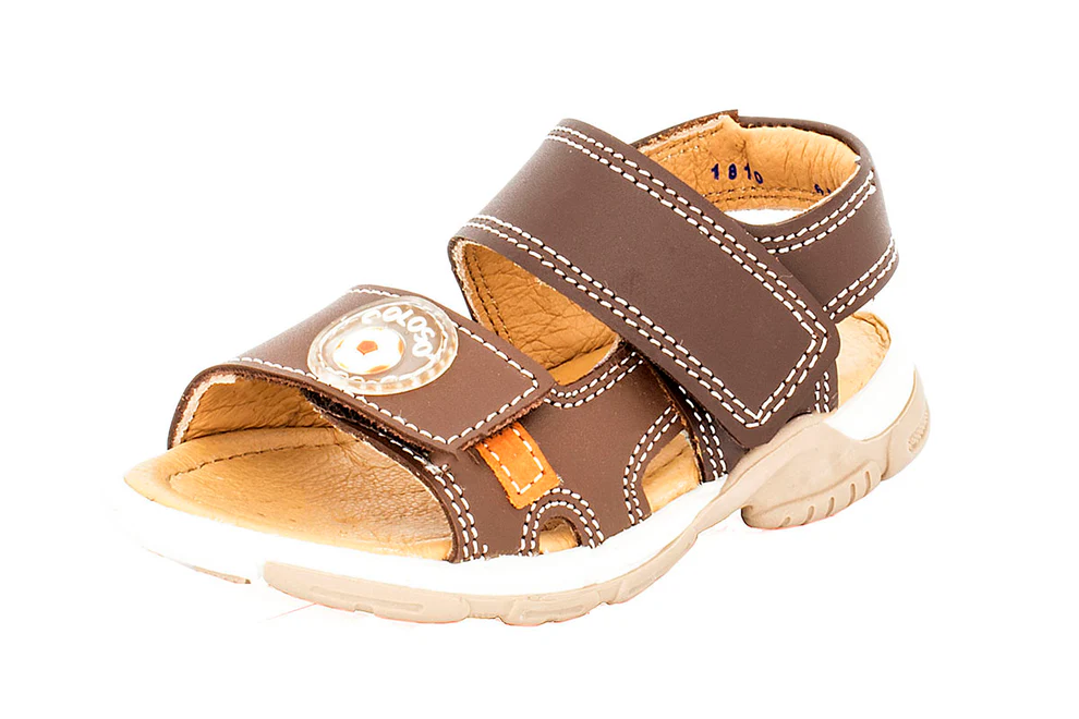Sandalia 653202 Piel Café Niño