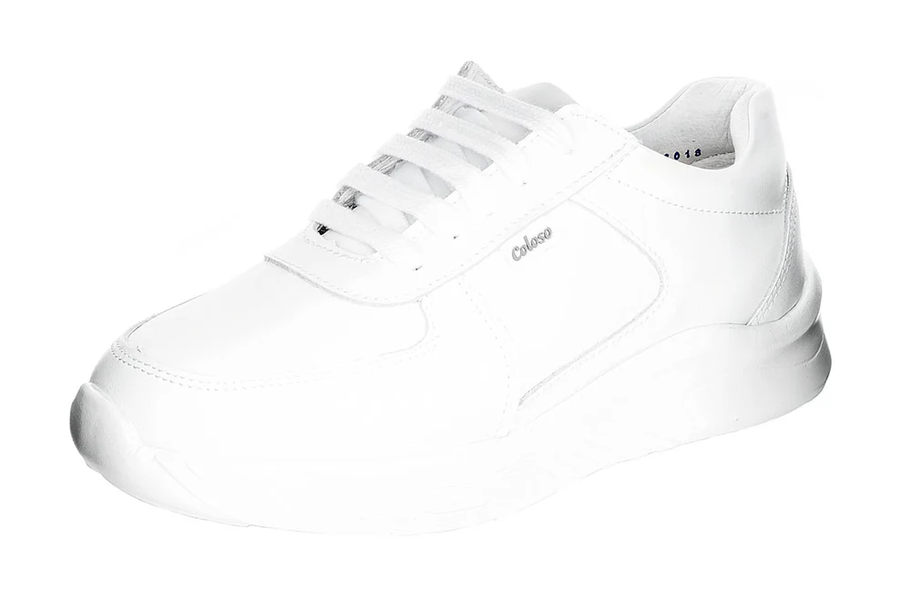 Tenis Escolar 680701 Piel Blanca UNISEX