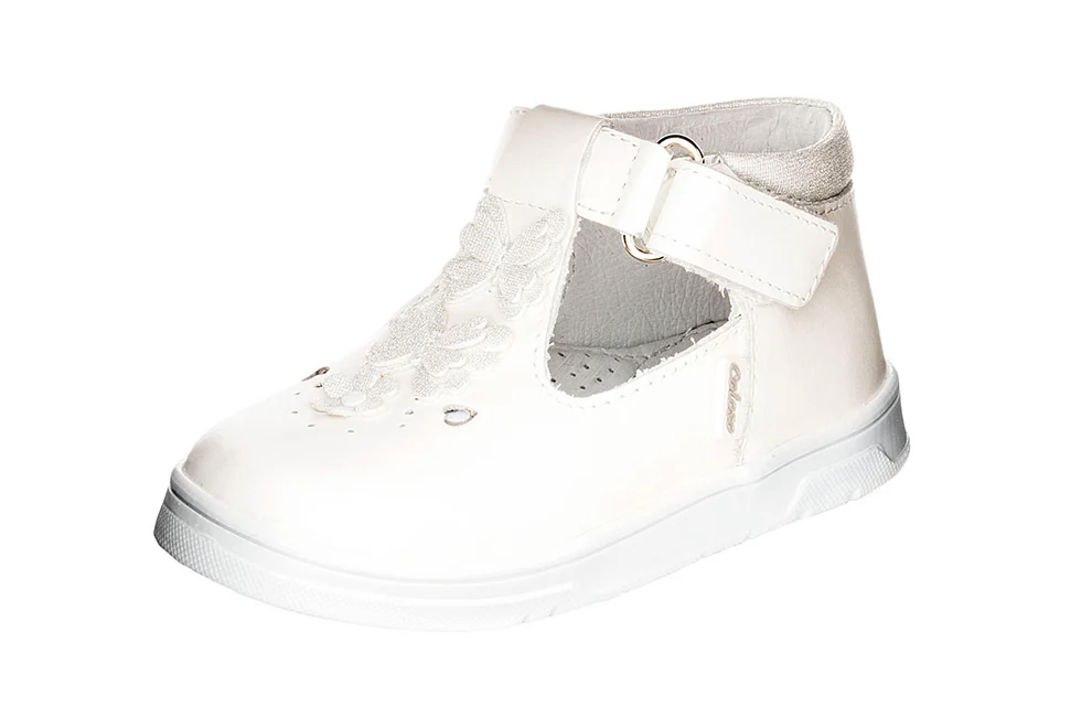 Botita 94001 Piel Blanca Niña