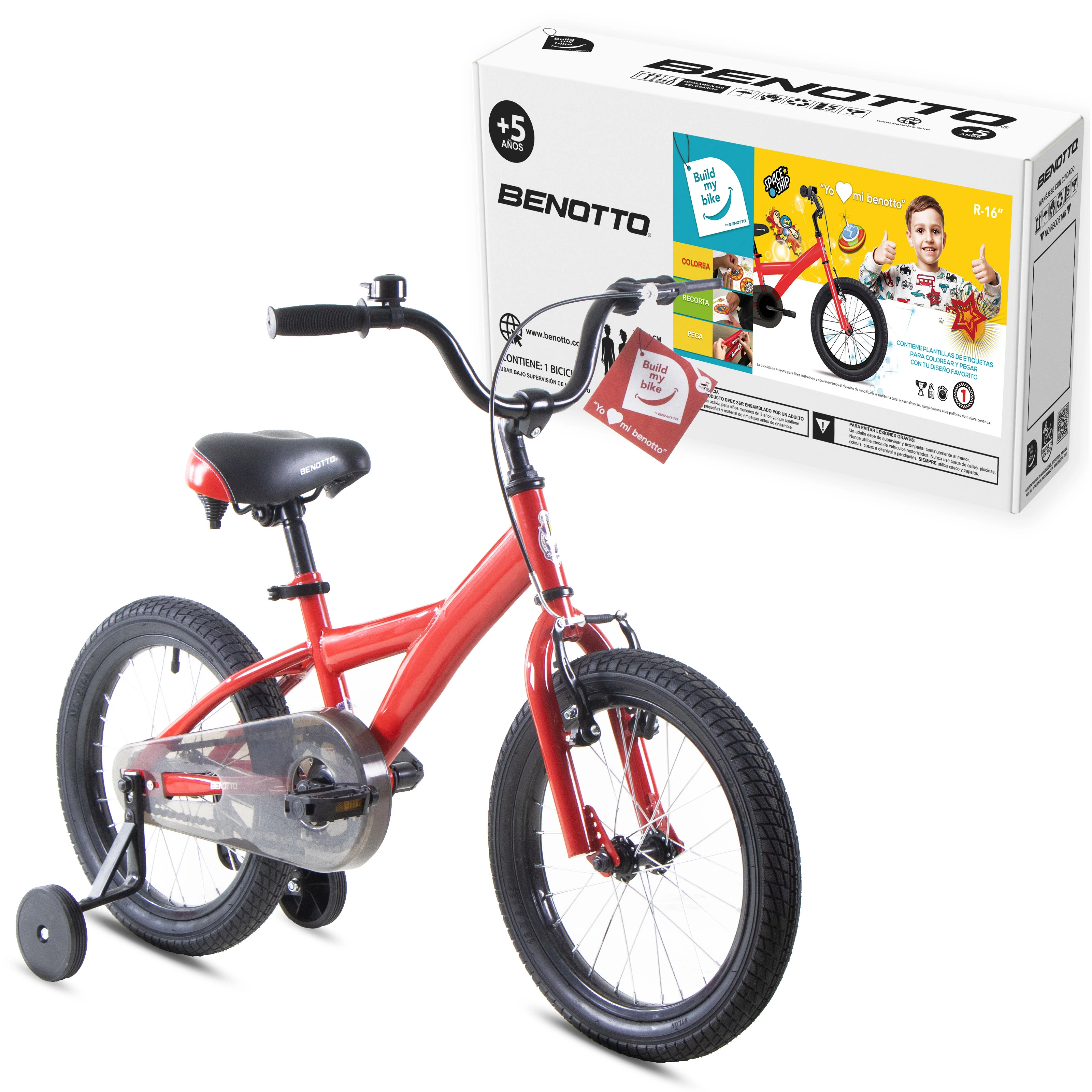 Bicicleta BENOTTO City BUILD MY BIKE R16