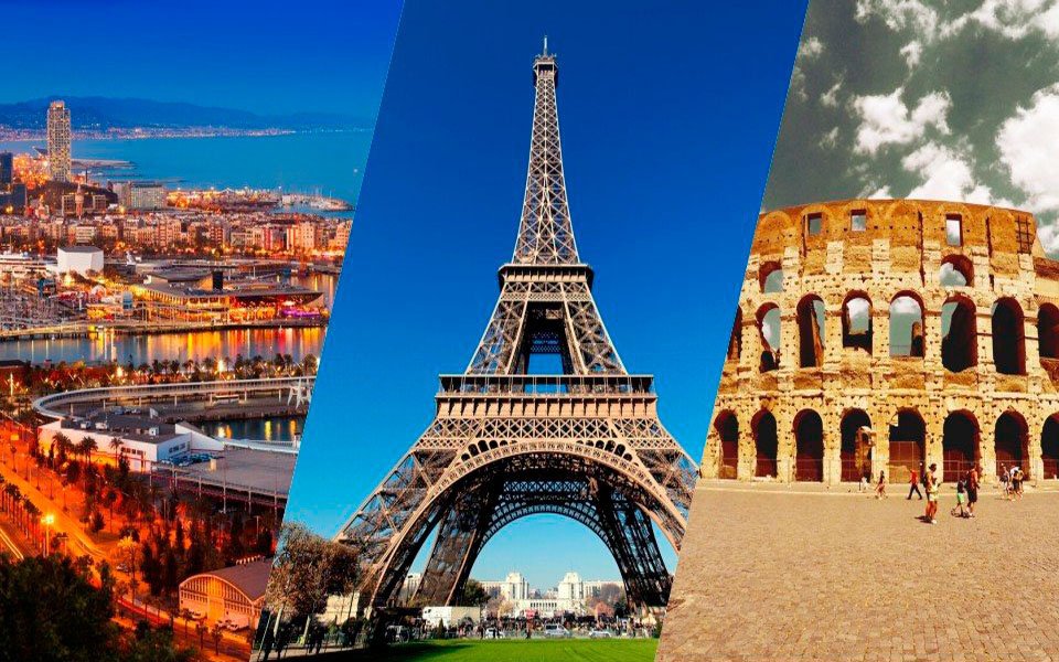 Viajes España, Francia, Italia